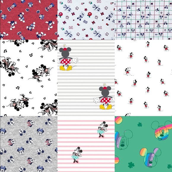 ADULT Disney MICKEY MOUSE / MINNIE MOUSE Face Mask - Picture 4 of 16